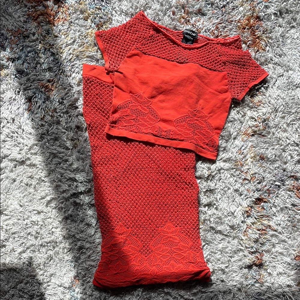 Burned Orange Two-Piece Set